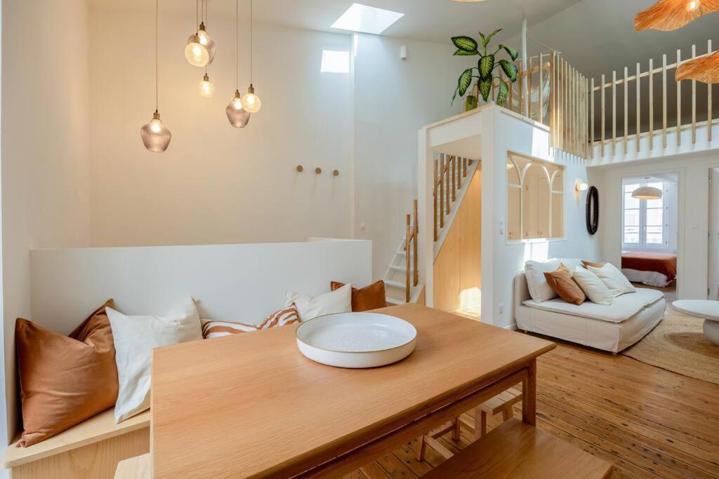 Ღ Mezzanine • T4 Spacieux, Lumineux Et Cosy La Rochelle  Esterno foto