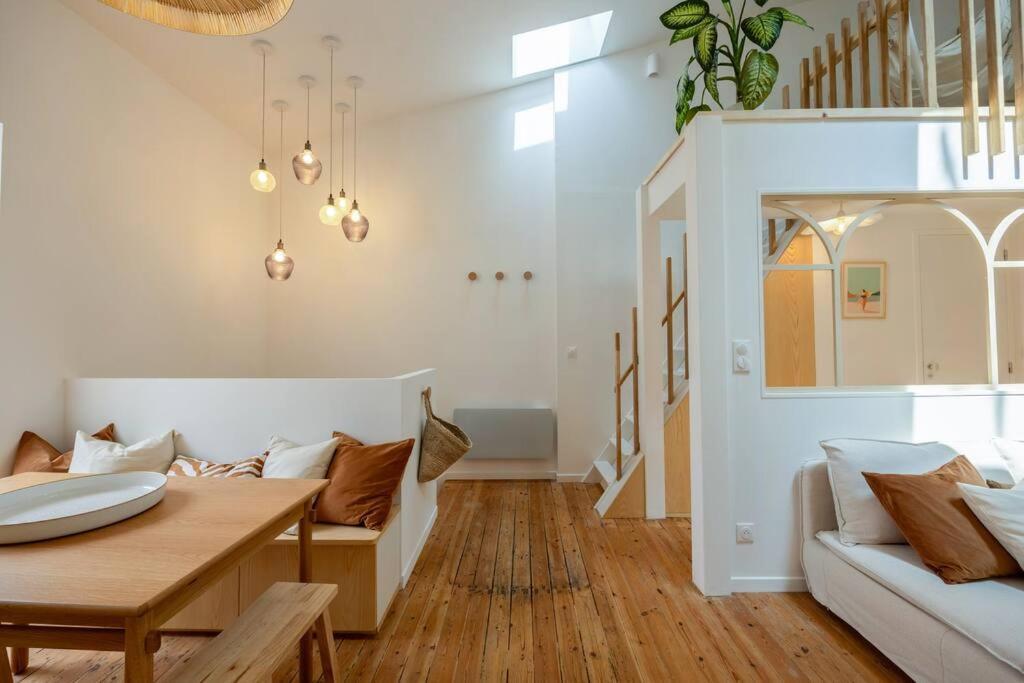 Ღ Mezzanine • T4 Spacieux, Lumineux Et Cosy La Rochelle  Esterno foto